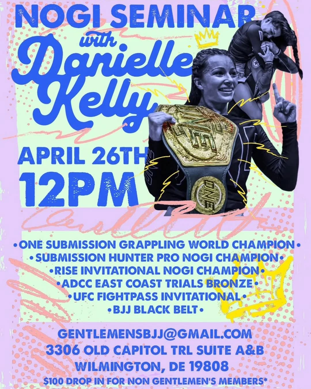 Danielle Kelly No-Gi Seminar