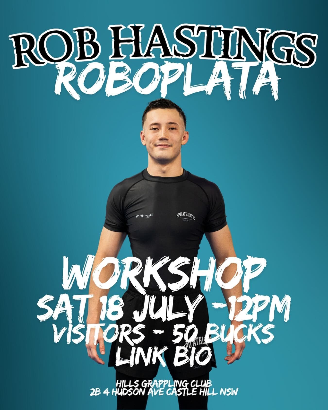 Rob Hastings Roboplata Workshop