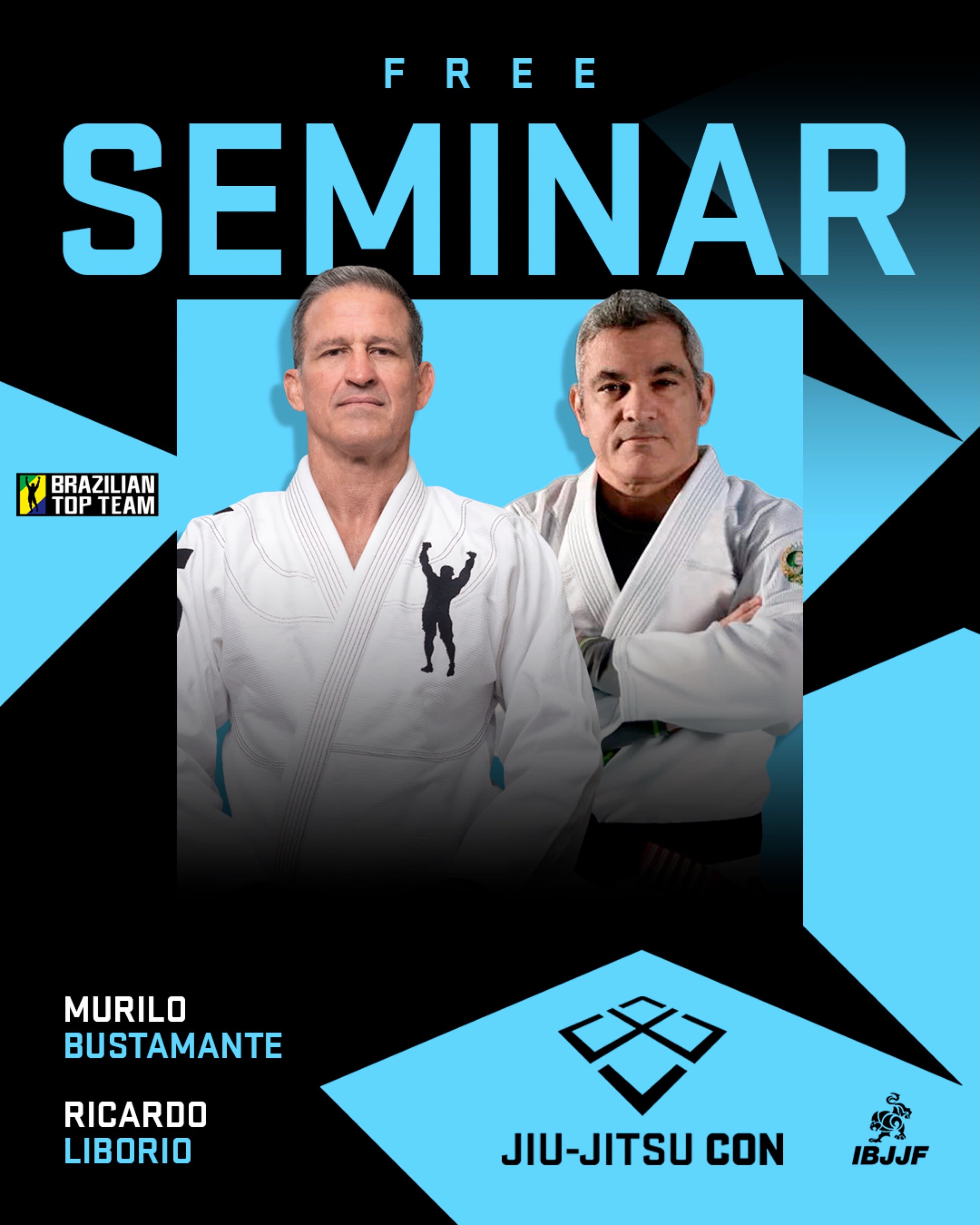 Jiu-Jitsu Con 2026 (Bustamante & Liborio Free Seminar)