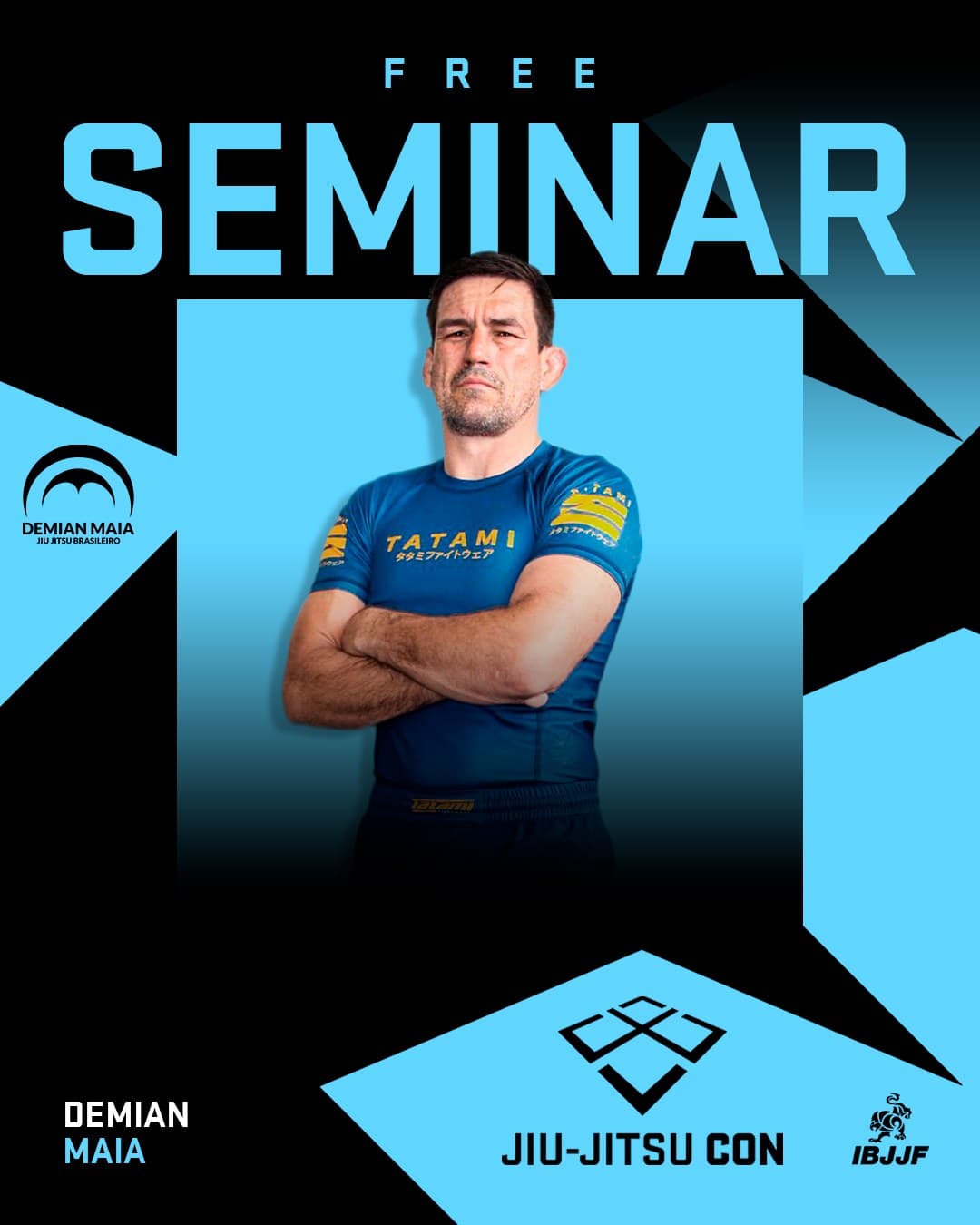 Jiu-Jitsu Con 2026 (Demian Maia Free Seminar)
