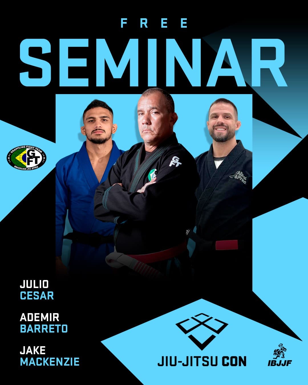 Jiu-Jitsu Con 2026 (GF Team Free Seminar)