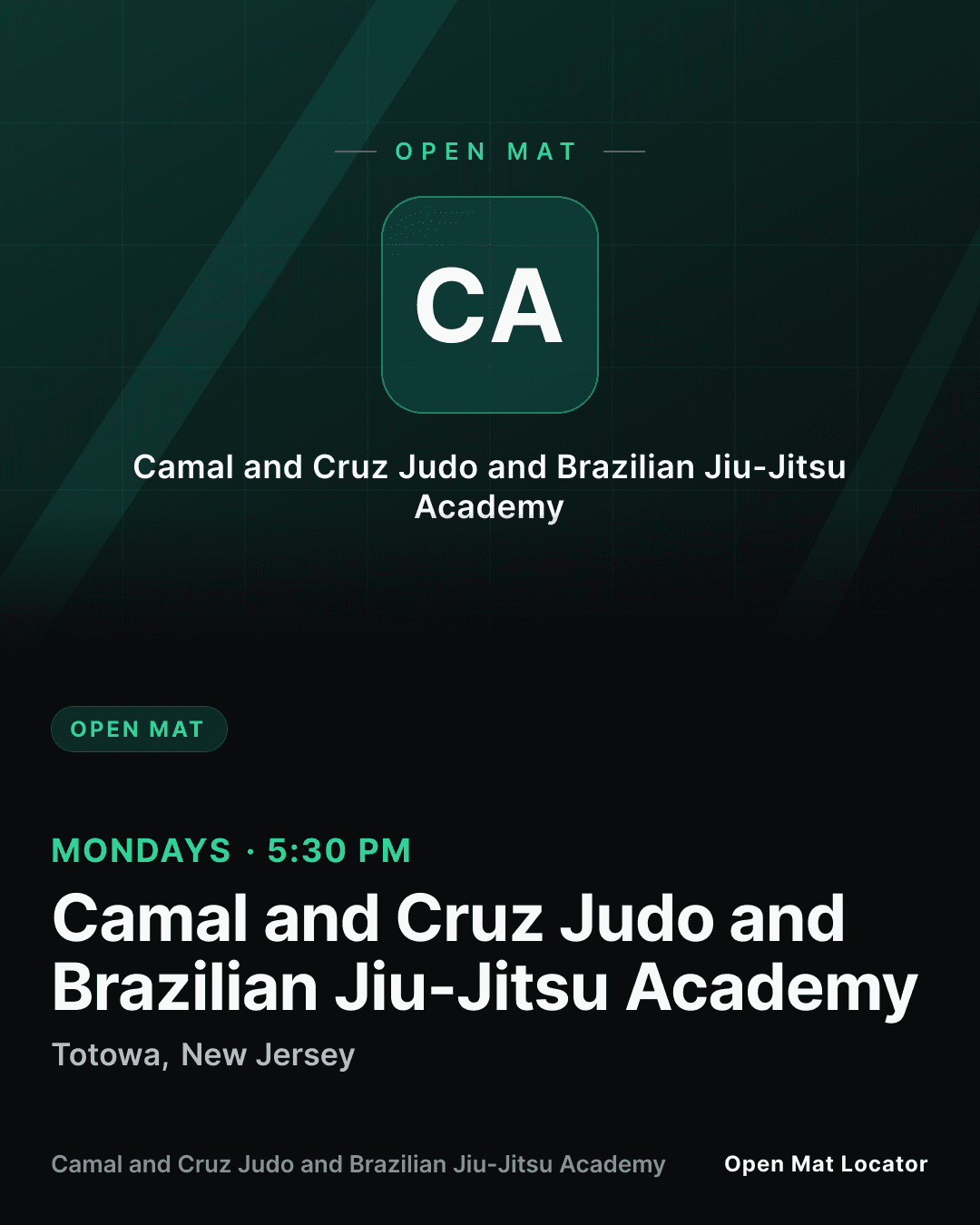 Open Mat