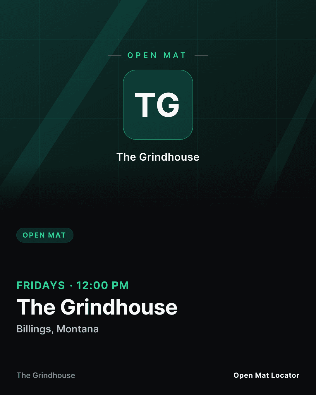 The Grindhouse Open Mat